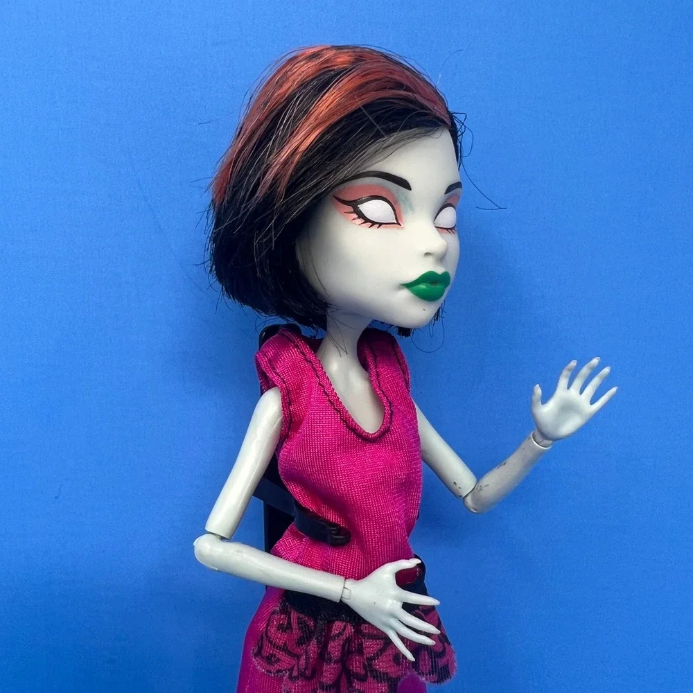 Monster High Scarah‎ Screams Doll Freaky Fusion 2008 Ghost Spooky Articulated